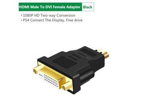 Quality DVI 24+1 Male To  Cable Female Converter Conversion HD 1080P Adapter For For Laptop TV Projector PS3 PC Monitor