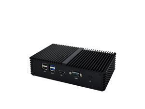 Mini PC Q555G6 Q575G6 with 7th Core i5-7200U/i7-7500U  6 Gigabit NICs, COM, Fanless Pfsense Sophos Untangl Firewall Router