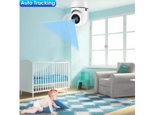 Monitor Video Auto Tracking Surveillance Camera 1080P t Home Indoor Mini CCTV WiFi Security Protection Alexa Echo