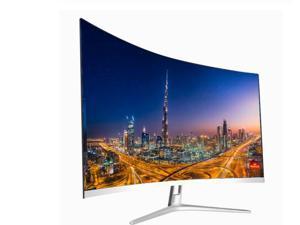 23.8 inch 24" Ultra Thin Flexural 2mm Curved Widescreen LCD Gaming Monitor  VGA input 2ms Response