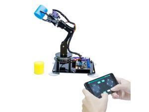 5-DOF STEAMDIY Robot Arm Robotic Arm Kit for UNO R3 with Arduinoo Processing Code