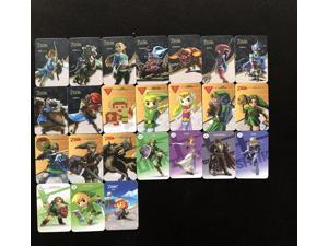 New Mini 23pcs Zelda Botw Amiibo Nfc Pvc Cards For Ns Switch Wii U With Ssb Young Link 4 Champions Newegg Com