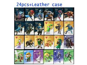 18 Full Set Zelda Botw Amiibo Nfc Pvc Cards With Hearts Wolf Link Majora S Mask For Ns Switch Wii U New 3ds Newegg Com