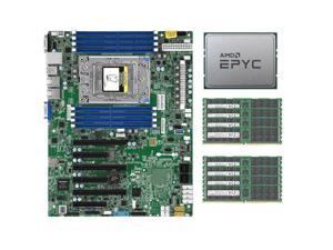 AMD EPYC 7601 CPU 32 Cores + Supermicro H11SSL-i Motherboard +8x samsung 32GB 2133MHz RAM DDR4 ECC