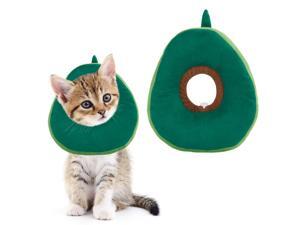 Cat Recovery Collar, Soft Cute Neck Cone After Surgery, Adjustable Cat E Collar Surgery Recovery Elizabethan Collars for Kitten and Cats Cat Recovery Collar, Soft Cute Neck Cone After Surgery, Adjustable Cat E Collar Surgery Recovery Elizabethan Collars for Kitten and Cats