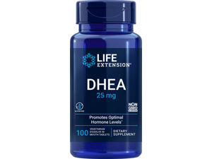 Life Extension DHEA 25 mg 100 dissolving tablets
