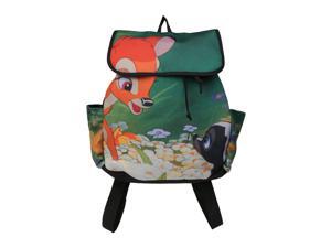 Disney Bambi Meets Flower Movie Image Slouch Backpack Disney Bambi Meets Flower Movie Image Slouch Backpack
