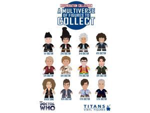 Titan Doctor Who Regeneration Collection Vinyl Mini Figure Mystery Box