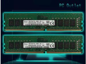 SK Hynix 32GB2X16GB HMA82GU6JJR8NVK DDR42666MHz PC421300 288pin UDIMM ram memory 12V