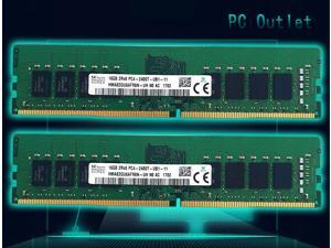 32GB 2X16GB Hynix HMA82GU6AFR8NUH2400MHz DDR4 Desktop PC RAM PC4 19200 2400T Memory 288pin DIMM