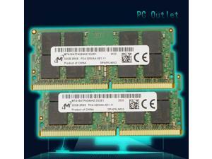 Micron 64GB (2X32GB) MTA16ATF4G64HZ-3G2E1 Laptop Memory CP4-25600 SODIMM DDR4-3200 2RX8 1.2V Micron 64GB (2X32GB) MTA16ATF4G64HZ-3G2E1 Laptop Memory CP4-25600 SODIMM DDR4-3200 2RX8 1.2V