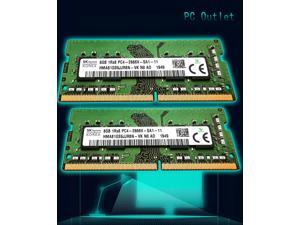 SK Hynix 16GB(2X8GB) DDR4-21300 SODIMM PC4-2666V-SA1-11 Laptop RAM Memory Stick Module HMA81GSJJR8N-VK SK Hynix 16GB(2X8GB) DDR4-21300 SODIMM PC4-2666V-SA1-11 Laptop RAM Memory Stick Module HMA81GSJJR8N-VK