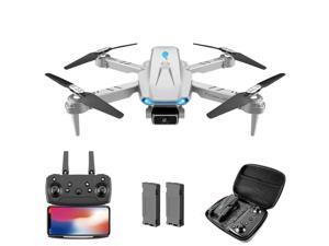 Drone with 4K HD Single camera FPV WiFi 360 ° Foldable Professional Quadcopter with Headless Mode for Drone Beginner Gray Drone with 4K HD Single camera FPV WiFi 360 ° Foldable Professional Quadcopter with Headless Mode for Drone Beginner Gray