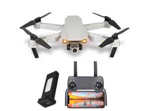 Drone with 4K single camera Mini Foldable Dron FPV Wifi Altitude Holding and Headless Mode Professional Quadcopter with Portable Bag for Drone Beginner Gray Drone with 4K single camera Mini Foldable Dron FPV Wifi Altitude Holding and Headless Mode Professional Quadcopter with Portable Bag for Drone Beginner Gray
