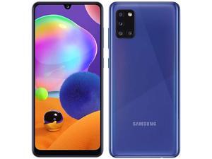 Samsung Galaxy A31- A315G/DS, 128GB + 6GB, 6.4" FHD+, Quad Camera, 5000mAh Battery, Dual SIM GSM Unlocked US + Global 4G LTE International Model - No Warranty - Prism Crush Blue Samsung Galaxy A31- A315G/DS, 128GB + 6GB, 6.4" FHD+, Quad Camera, 5000mAh Battery, Dual SIM GSM Unlocked US + Global 4G LTE International Model - No Warranty - Prism Crush Blue