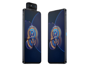ASUS ZenFone 8 Flip (ZS672KS) 8/128 (GSM ONLY NO CDMA) Unlocked | 8GB/128 GB | Galactic Black