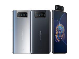 ASUS ZenFone 8 Flip (ZS672KS) 8/256 (GSM ONLY NO CDMA) Unlocked | 8GB / 256GB | Glacier Silver