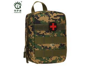 Protector Plus Men Nylon Medical Kit Outdoor Emergency Package Medical Handbag Waist Bag - Jungle digital {average code} Protector Plus Men Nylon Medical Kit Outdoor Emergency Package Medical Handbag Waist Bag - Jungle digital {average code}