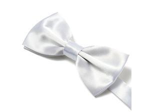 Noeud Papillon de Smoking Bowtie pour Hommes - white Noeud Papillon de Smoking Bowtie pour Hommes - white