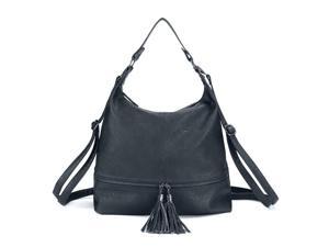 Brenice women bag Retro handbag four with pull-down pocket - Avocado