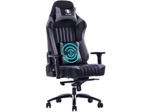 KILLABEE Big and Tall 400lb Gaming Chair Racing Office Ergonomic Chair,Memory Foam 3D Arms High-Back Computer Chair With Lumbar Support And Metal Base