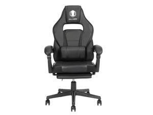 KILLABEE Gaming Chair Ergonomic Chair Computer Chair With Massage Lumbar Support,Racing Style PU Leather High Back Adjustable Swivel With Retractable Footrest