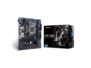 Biostar H510MX/E 2.0 11th/10th Gen Intel LGA1200 PCIe 4.0 Gaming Motherboard
