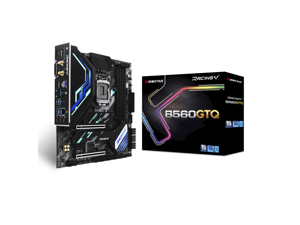 Biostar B560GTQ Racing 11th/10th Gen Intel LGA1200 PCIe 4.0 Gaming Motherboard