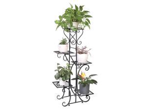 Anti-rust Iron Plant Stand Large Indoor Garden Flower Pot Shelf Holder Display, Metal Plant Stand Multilayer Flower Herbs Holder ,Flower Rack for Home Decoration Anti-rust Iron Plant Stand Large Indoor Garden Flower Pot Shelf Holder Display, Metal Plant Stand Multilayer Flower Herbs Holder ,Flower Rack for Home Decoration