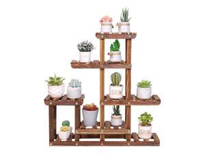 Multi Tier Wooden Plant Stand Holder Indoor Outdoor Flower Rack Display Storage,Multiple Succulent Flower Holder Shelves Multi Tier Wooden Plant Stand Holder Indoor Outdoor Flower Rack Display Storage,Multiple Succulent Flower Holder Shelves