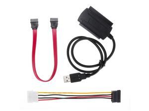 SATA/PATA/IDE to USB 2.0 Adapter Converter Cable for 2.5" 3.5" Hard Drive Disk - SATA/PATA/IDE to USB 2.0 Adapter Converter Cable for 2.5" 3.5" Hard Drive Disk -