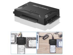 USB 3.0 to 2.5/3.5/5.25 IDE SATA Hard Drive Adapter Converter Transfer Cable US / EU / UK plug - US Plug USB 3.0 to 2.5/3.5/5.25 IDE SATA Hard Drive Adapter Converter Transfer Cable US / EU / UK plug - US Plug