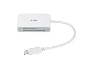 SSK SCRM610 5Gbps Type-C to SD Micro SD TF CF All in One Card Reader - SSK SCRM610 5Gbps Type-C to SD Micro SD TF CF All in One Card Reader -
