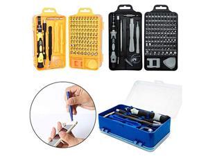 115 in 1 Magnetic Screwdrivers Set Multi-function Electronic Device DIY Repair Tools - Black 115 in 1 Magnetic Screwdrivers Set Multi-function Electronic Device DIY Repair Tools - Black