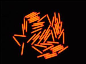 1pcs Trit Vials Tritium Multicolor Self-luminous 15-Years 3x22.5mm - orange