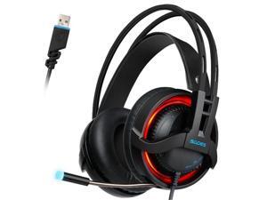 Sades R2 7.1 Channel Surround Sound Stereo Breathing Light Gaming Over-ear Headset with Microphone - Sades R2 7.1 Channel Surround Sound Stereo Breathing Light Gaming Over-ear Headset with Microphone -