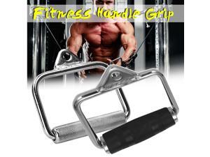 Fitness Handle Grip Accessories Cable Machine Attachments Rope D-handle Reduce Weight Cable Crossover Home Indoor Gym Sports - Silver Fitness Handle Grip Accessories Cable Machine Attachments Rope D-handle Reduce Weight Cable Crossover Home Indoor Gym Sports - Silver