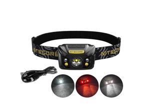 Nitecore NU32 550LM XP-G3 S3 LED Headlamp Lightweight 330h Max Runtime IP67 Built In Rechargeable Battery USB Port -