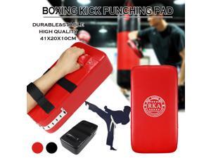 MMA BOXING KICK FOOT TARGET PUNCHING PAD BAG TRAINING SHIELD THAI TAEKWONDO GYM - Red MMA BOXING KICK FOOT TARGET PUNCHING PAD BAG TRAINING SHIELD THAI TAEKWONDO GYM - Red