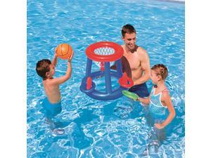 Outdoor Sports Inflatable Beach Toys for Swimming Pool Basketball Football Volleyball Game#Basketball - Outdoor Sports Inflatable Beach Toys for Swimming Pool Basketball Football Volleyball Game#Basketball -