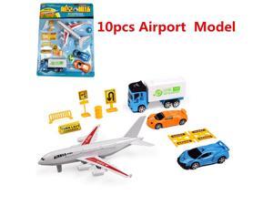 Airport Playset Airplane Aircraft Models & Accessories Assembled Toys - Airport Playset Airplane Aircraft Models & Accessories Assembled Toys -