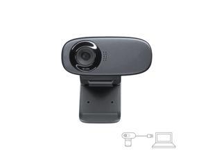 C310 HD Webcam Chat in Clear HD Video 1280 x 720 screen resolution for Windows 7 or higher, macOS X 10.10 or higher, Chrome OS ,2.4 GHz Intel Core2 Duo