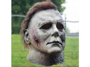 Halloween Adult Latex Full Head Mask with for Michael Myers