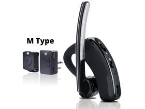 Wireless Headset PTT Bluetooth Earphone + Mic M Plug For Walkie Talkie Moto GP