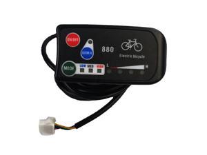 Electric Bicycle Display SM Connector  36V 48V LED Display Screen for KT Controller