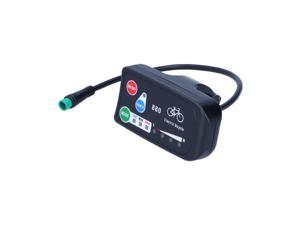 36V 48V LED Display Screen Electric Bicycle Display Waterproof Connector for KT Controller