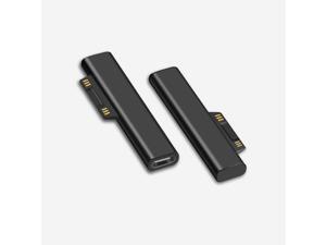 PD Converter Charging Charger Adapter for Surface Pro 3/4/ 5/ 6 /Go 2PCS USB Type C