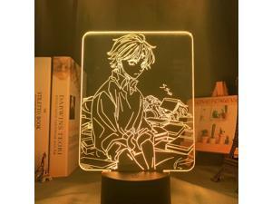 Gift Kulolo 3D Illusion Hunter X Hunter LED Night Light Anime Lamp Bedroom Decor 