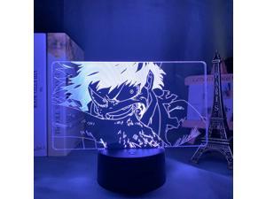 3D Lamp Anime My Hero Academia Shota Aizawa Light For Bedroom Decor Child Kids !