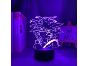 Anime Hunter X Hunter Killua 3d Led Lamp for Bedroom Decor Nightlight Birthday Gift Acrylic Led Night Light Hxh Killua Godspeed Anime Hunter X Hunter Killua 3d Led Lamp for Bedroom Decor Nightlight Birthday Gift Acrylic Led Night Light Hxh Killua Godspeed